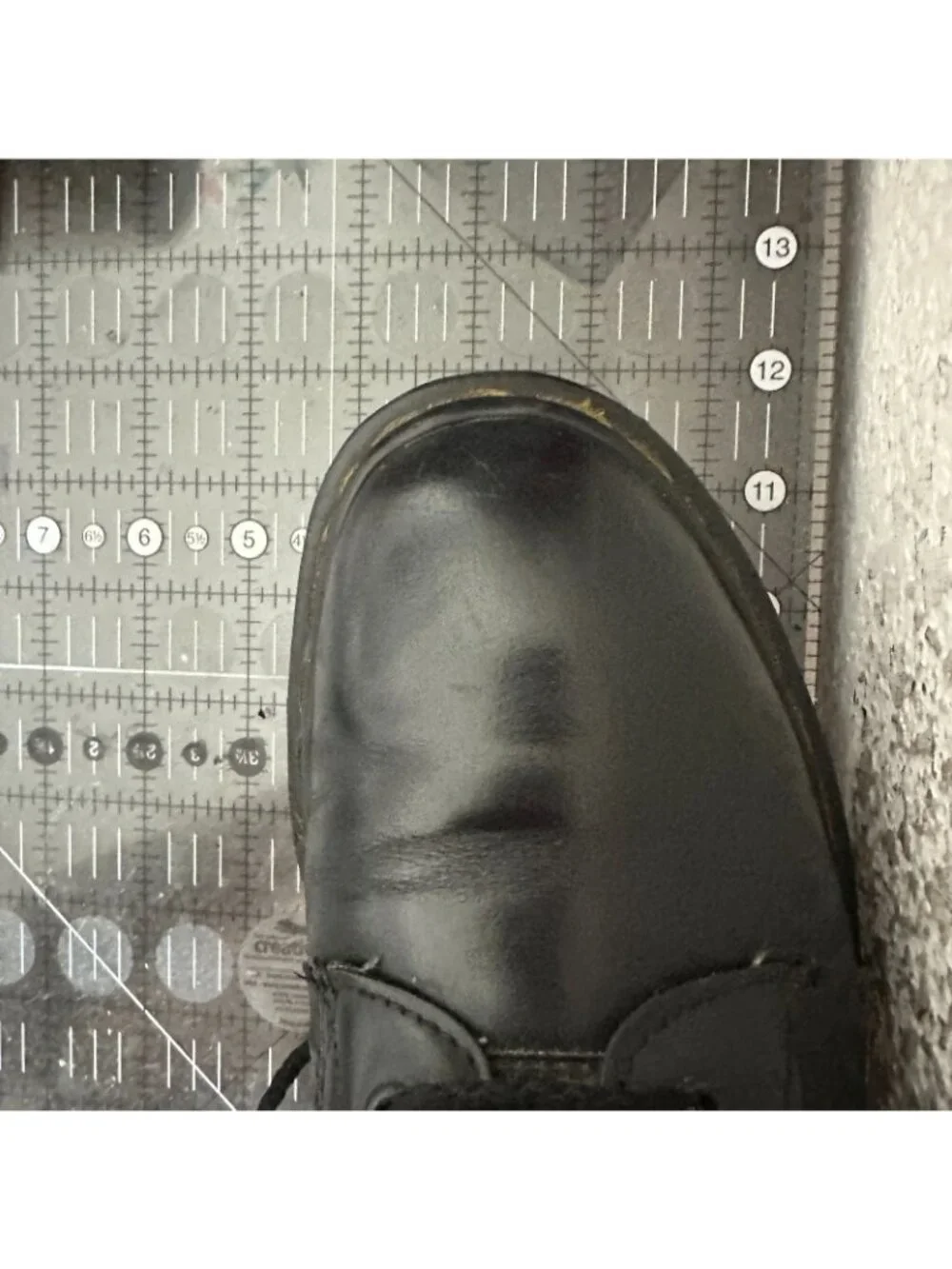 Dr. Martens Men Size 9 Black Leather 8 Hole Lace Up Ankle Combat Boot